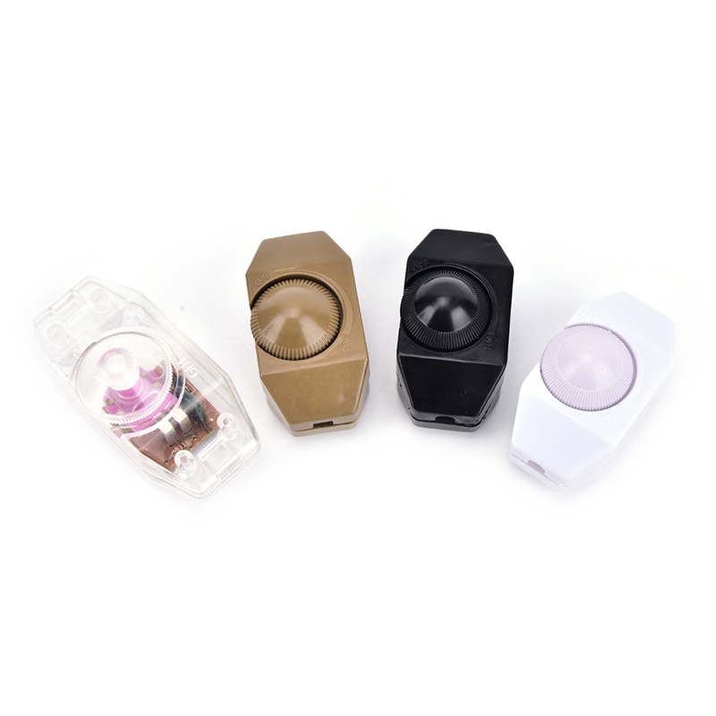 (LUCKID) 1pc knob switch dimmer Lampu Meja / Lantai adjustable Untuk Rumah