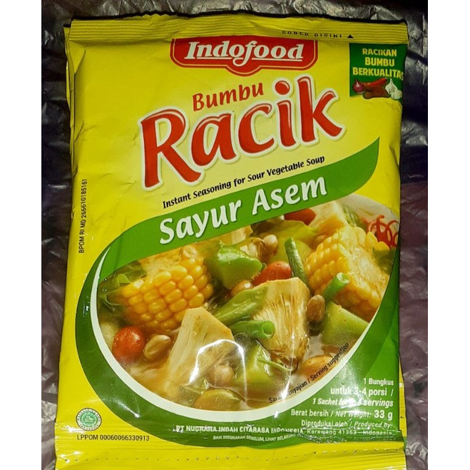 

BUMBU RACIK SAYUR ASEM