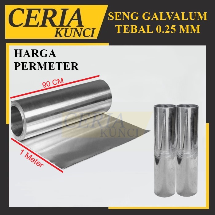 Seng Galvalum 90 Cm Permeter