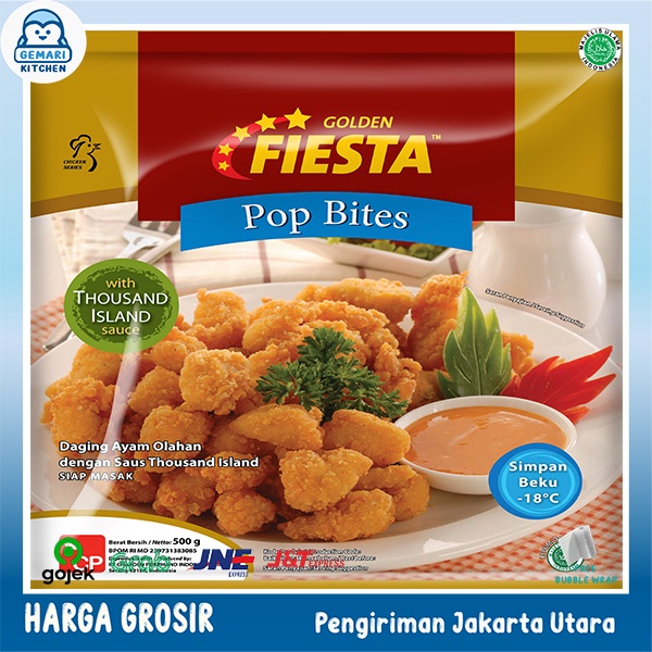 GOLDEN FIESTA POP BITES 500 GRAM