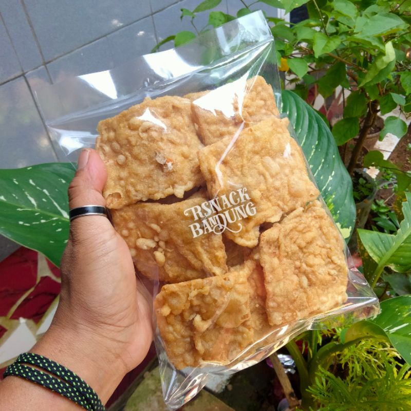 

250gr tempe goreng bandung original.
