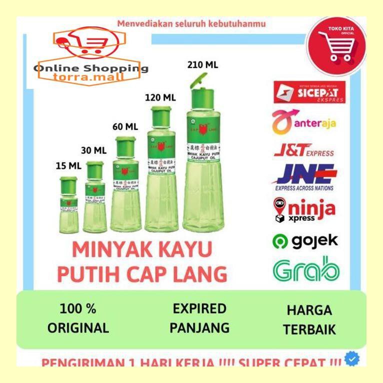 Rrry54Io Minyak Kayu Putih Cap Lang Caplang 15 Ml 30 Ml 60 Ml 120 Ml 210 Ml Mkp - 30 Ml Oiior8R