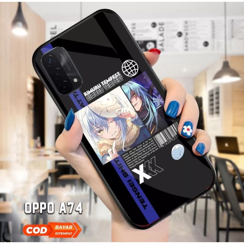 Ax Case custom Oppo A52 A54 A74 A92 A95 Fashion Animasi anime Series Premium Quality Casing Hardcase