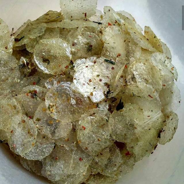 

Keripik Kaca /Keripik Beling/ Beledag/ Pakset ukuran 1/2 Kg