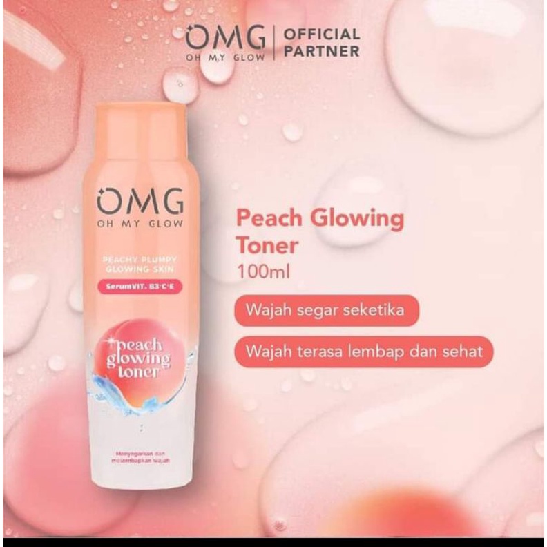 OMG Peach Glowing Toner