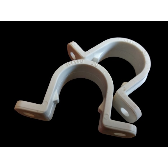 U Style Clamp Pipa 1/2" Inch Conduit LESSO Penjepit Pipa Clamp Conduit 20mm Pipa Listrik