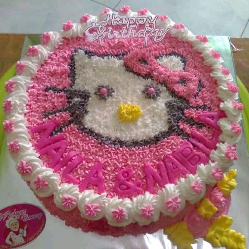 

WAHYU COOKIES KUE TART KUE ULANG TAHUN HELLO KITTY 26CM