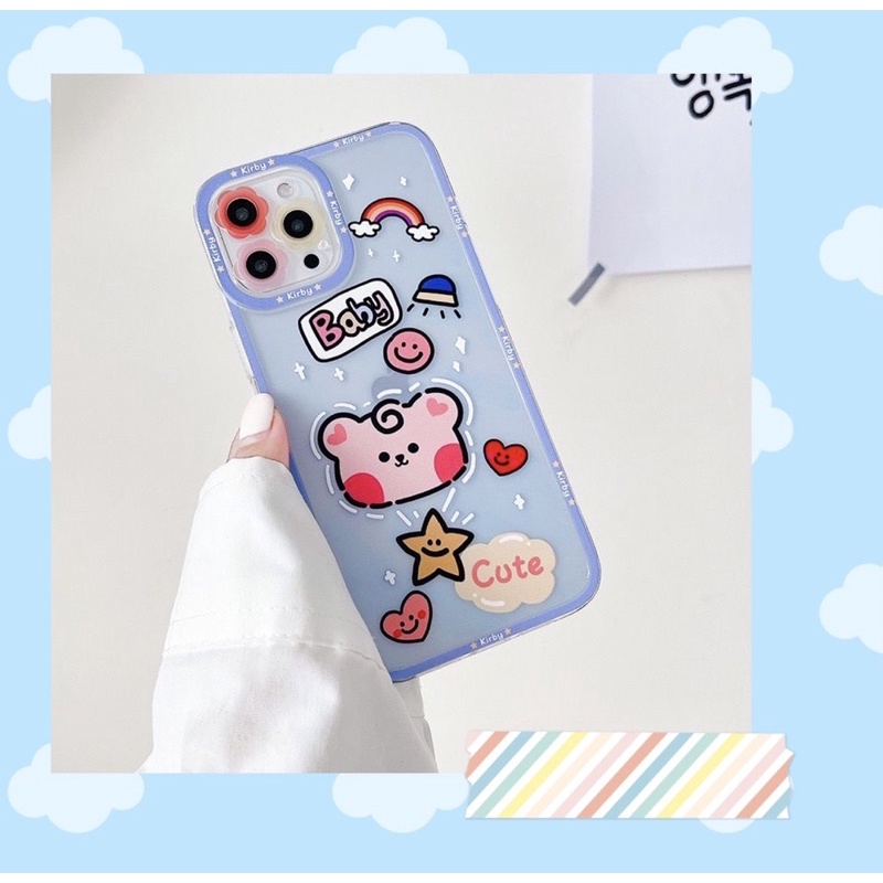 FH26 Softcase Protection Teddy Bear casing for Oppo A15/A15s,A33/A53,A3s/Realme 2 U1 U2 C1 A5s A12 A11k A7 A52/A72/A92,Reno 4 5 5F C11 C12 C15 C20 C21 C25 C2/A1k 5 5i 5s/C3 Narzo 20 30A vivo V20 Y11/Y12/Y15/Y17 Y20 Y20i Y20s Y30 Y30i Y50 Y91 Y91c Y93 Y95