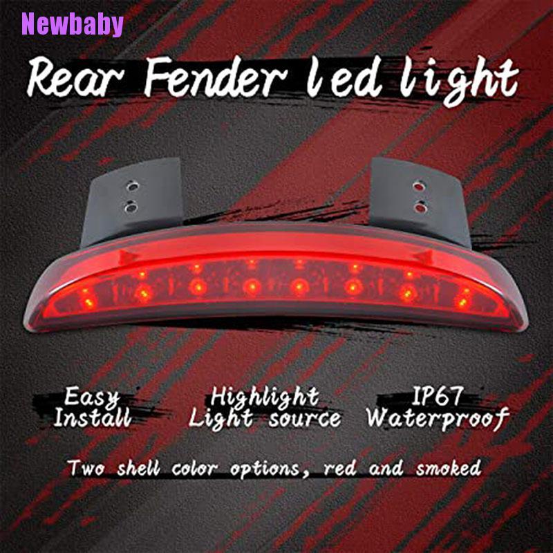 (Newbaby) Lampu Rem Belakang Motor 1200 Led XL883