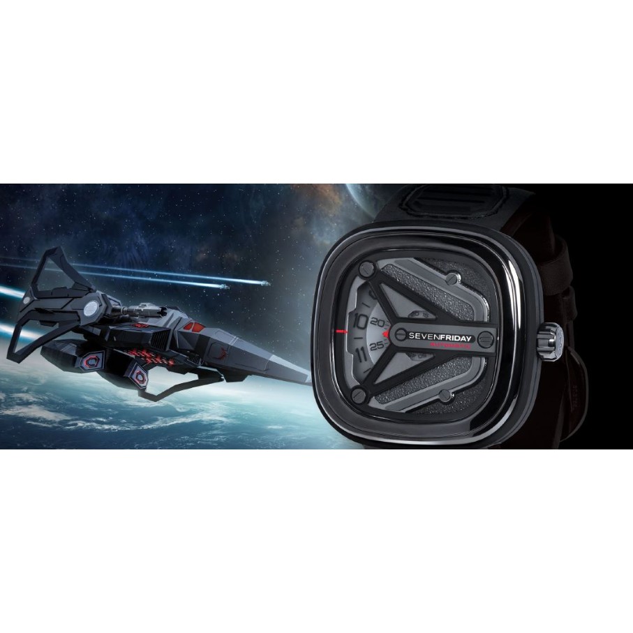 Jam Tangan Pria SevenFriday M3/01 M3-01 Spaceship M-Series