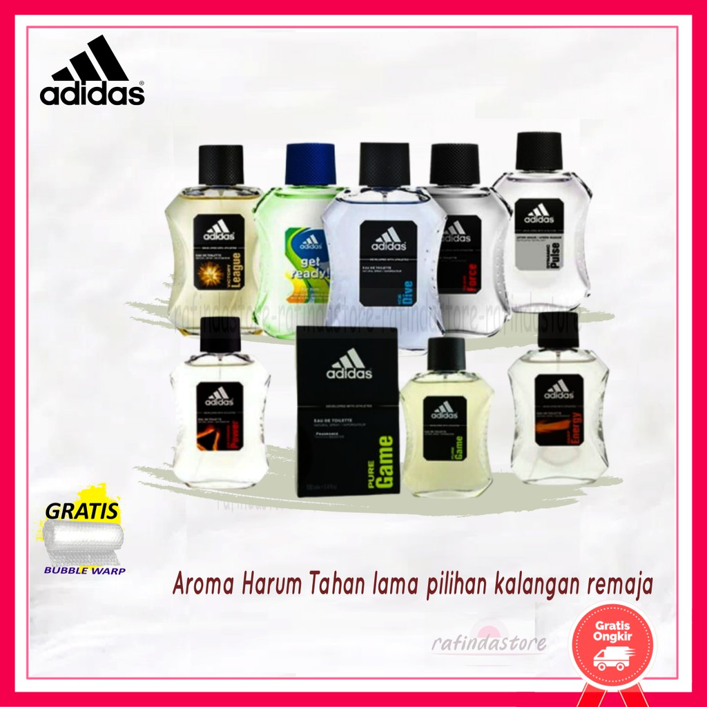 ADIDAS PARFUM MAN 100ML ORIGINAL IMPORT / PARFUME PRIA / SPRAY / PARFUM WANGI / TAHAN LAMA