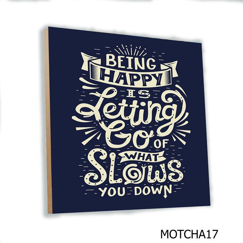 Hiasan Dinding Poster Kayu QUOTES KATA MOTIVASI 20x20cm ...