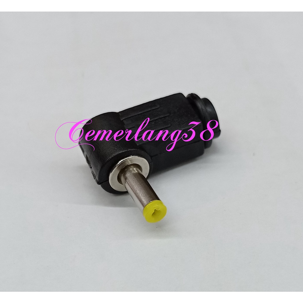 DC JACK ANGLED BENGKOK 4.0x 1.7 mm Charger Power Plug Right Angle