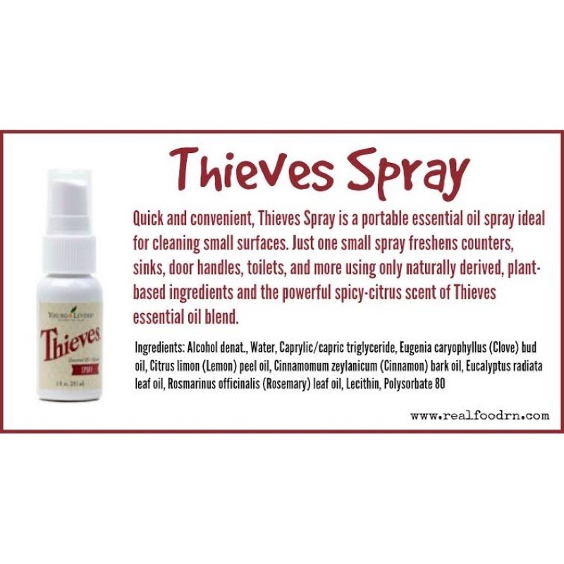 Thieves spray