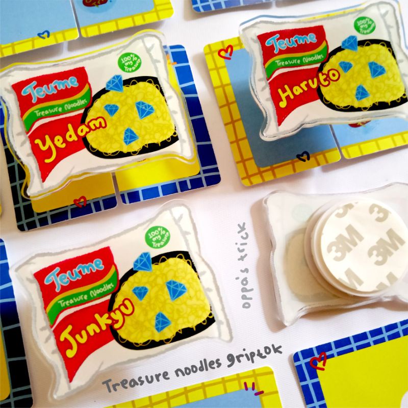 Griptok Treasure Noodles (Bonus cute sticker)