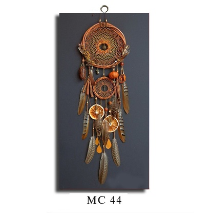 Hiasan Dinding Pajangan Ruang Tamu Dekorasi Kamar Tidur  Walldecor Macrame Poster Kayu Tema Etnik-MC 44