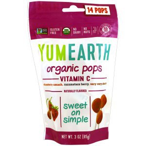 

Yumearth Organic Vitamin C Lolipop 14 Pcs 85gr