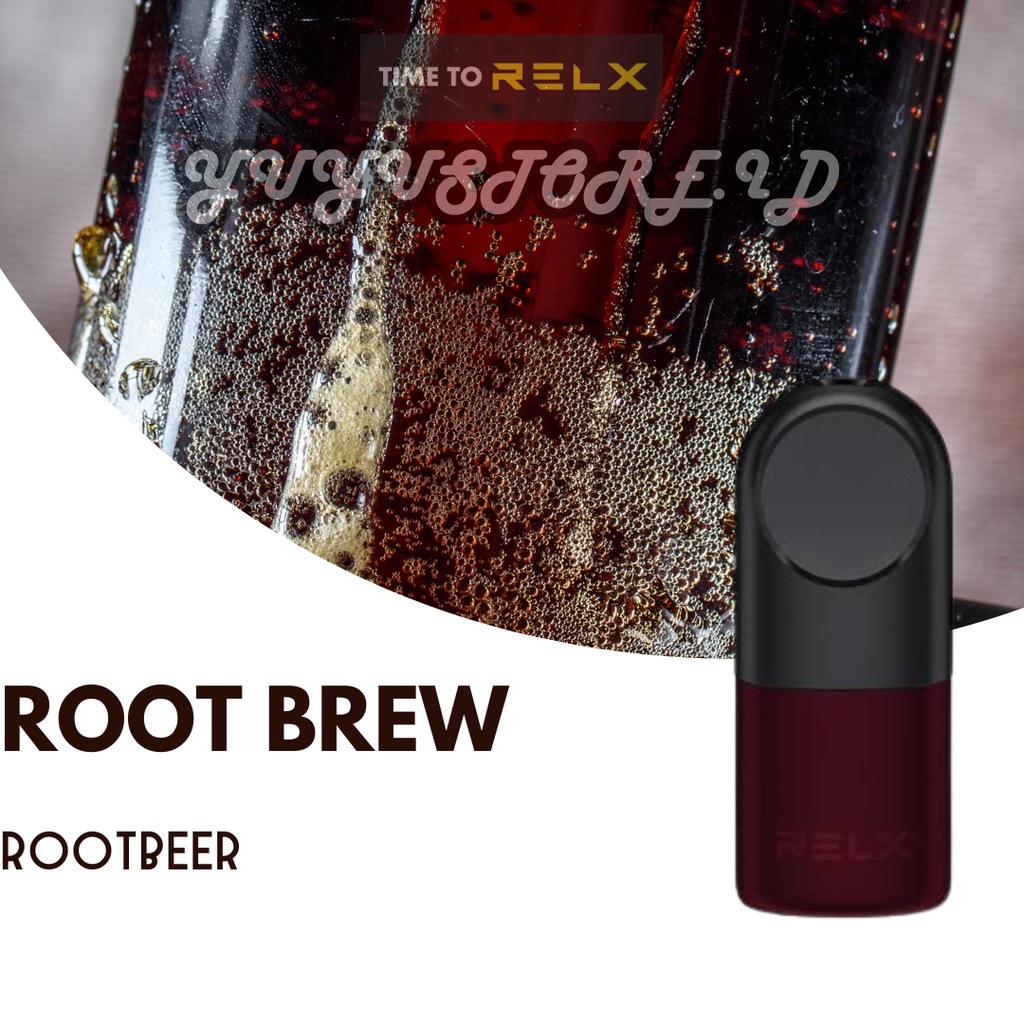 Relx Infinity Pod Root Brew atau Sarsi untuk Infinity Essential