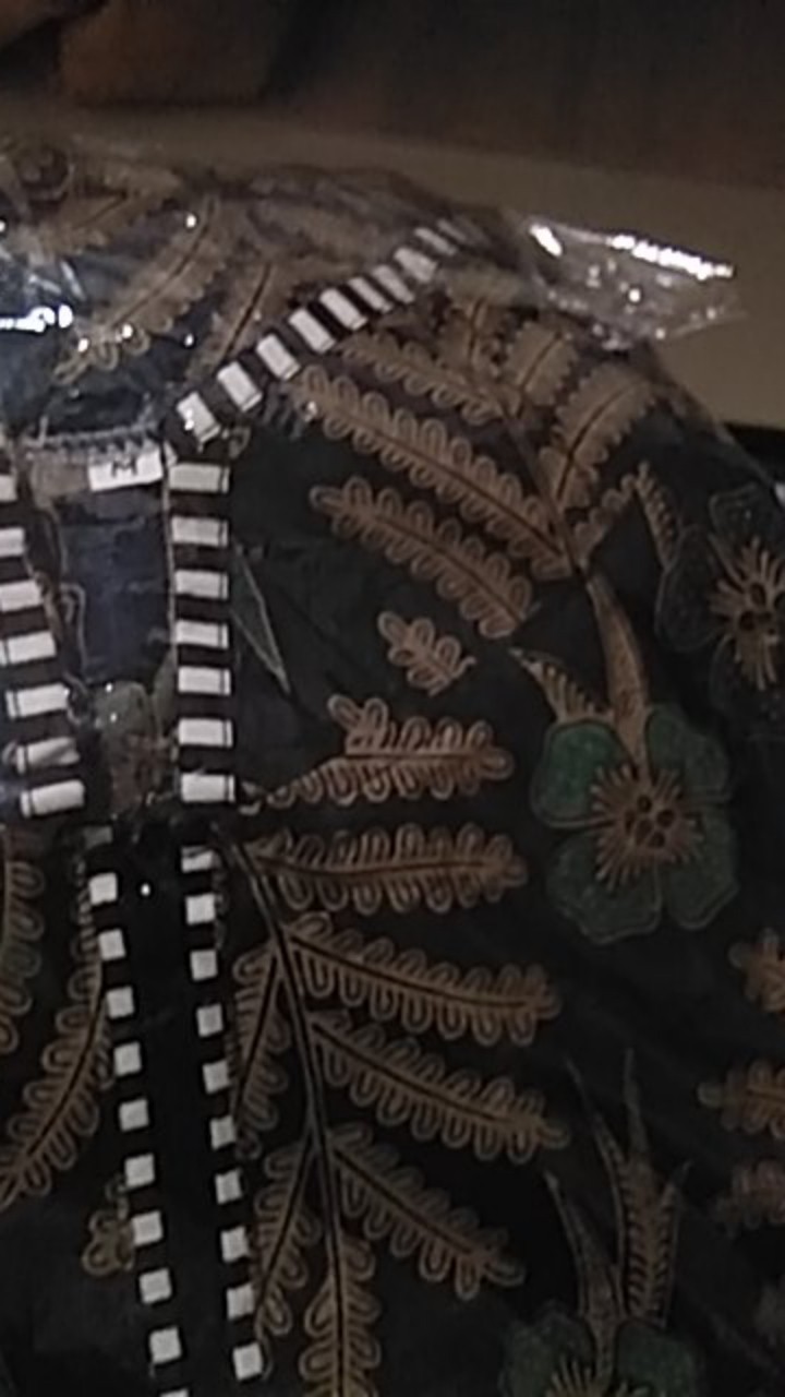 Maura Couple - Sania Ruffle Batik Couple Ori Ndoro Jowi Garansi Termurah Shopee - Batik Modern Solo