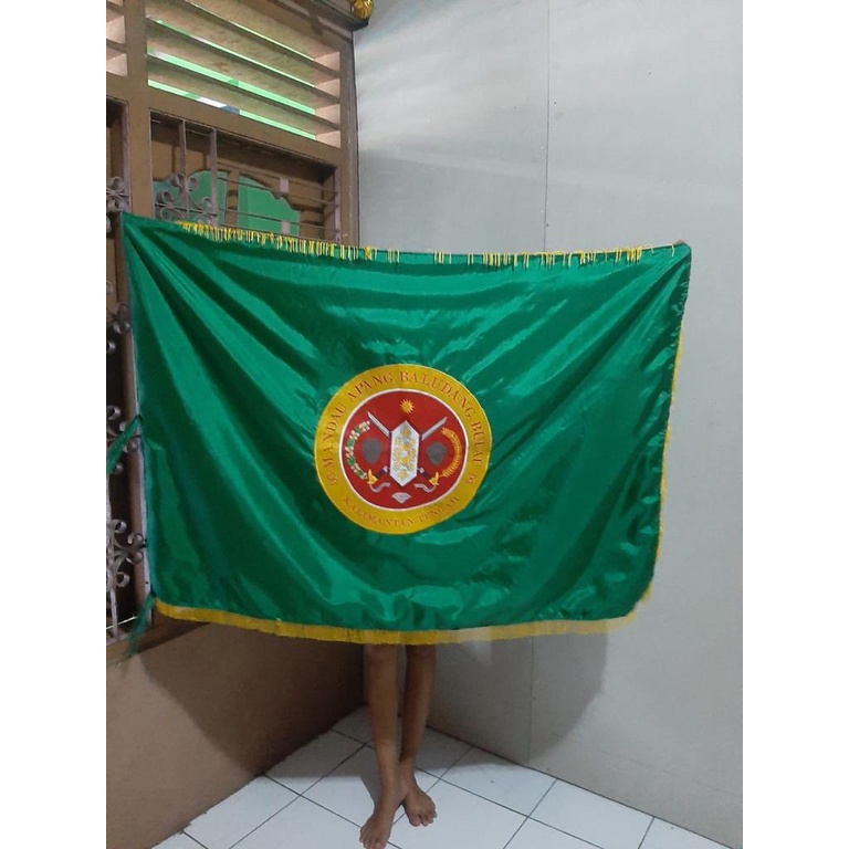 Bendera Bordir Logo &amp; Tulisan