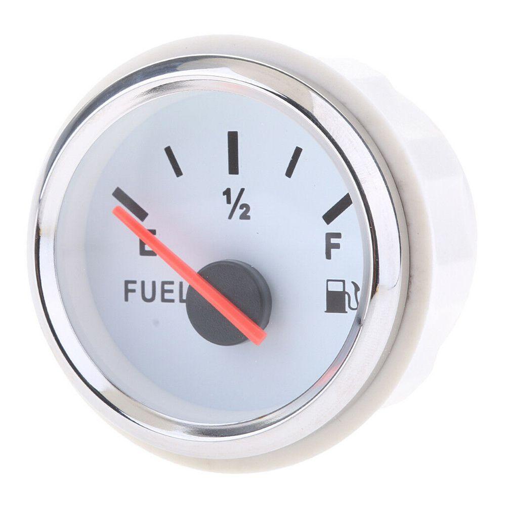 Top Fuel Level Gauge 52mm 9-32V Auto Yacht Backlight Mobil RV Marine