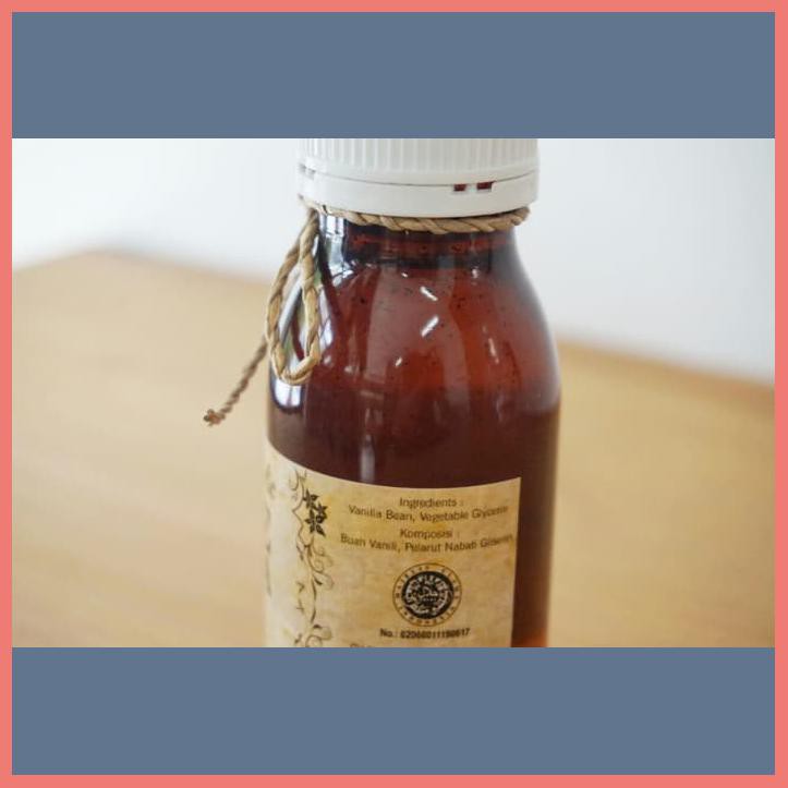 

HALAL MUI LA DAME IN VANILLA EXTRACT 60ML EKSTRAK VANILLA NON-ALKOHOL