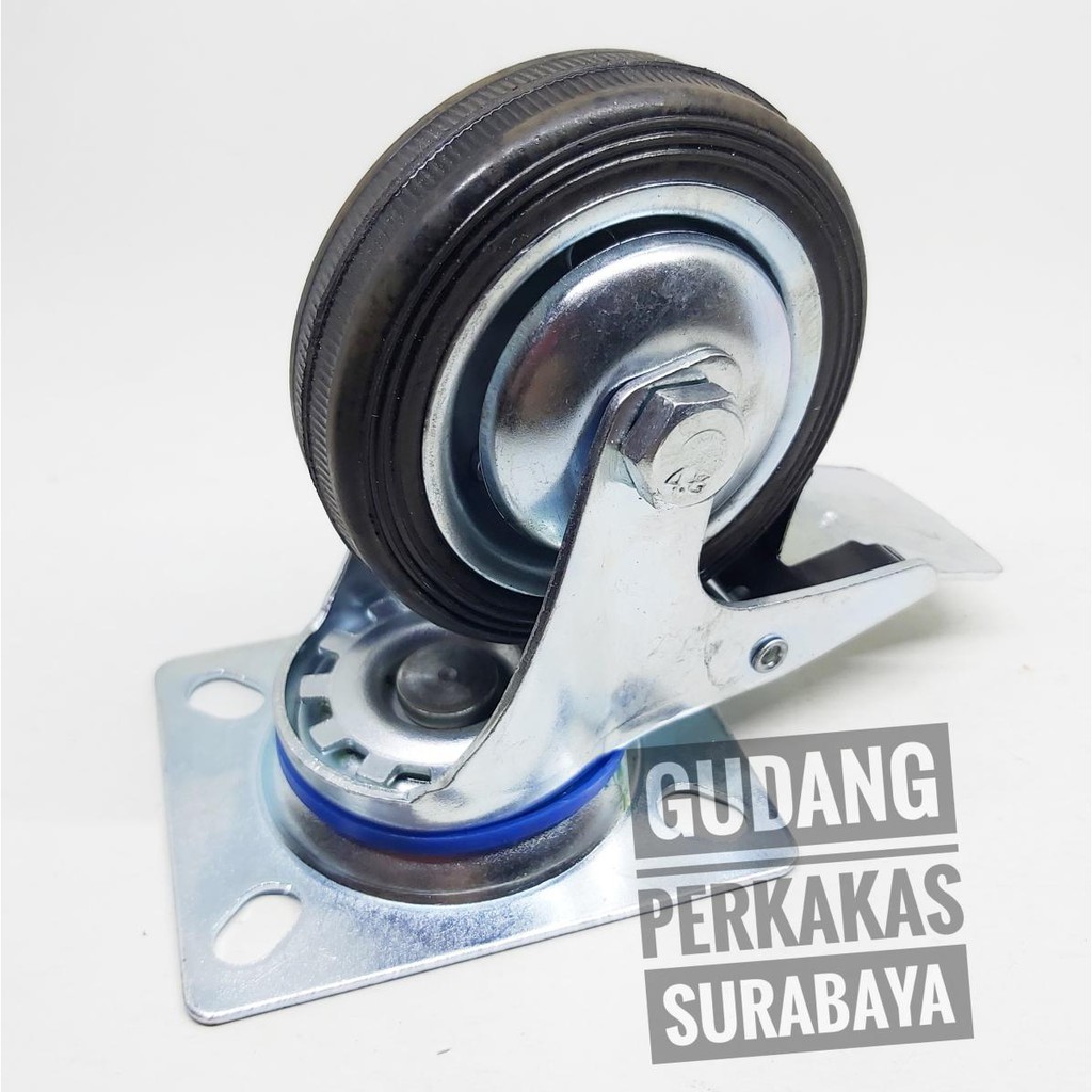 RODA KARET REM 3 IN RODA LEMARI RODA GEROBAK HITAM HIDUP RODA KARET REM 3 IN RODA LEMARI RODA GEROBAK HITAM HIDUP
