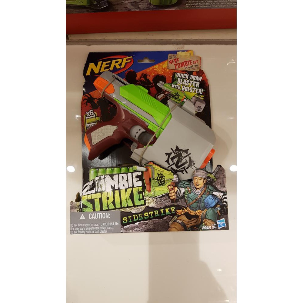 BARU NERF ZOMBIE SIDESTRIKE BLASTER