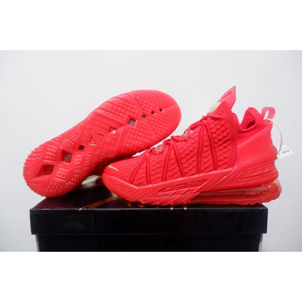 lebron 18 low red