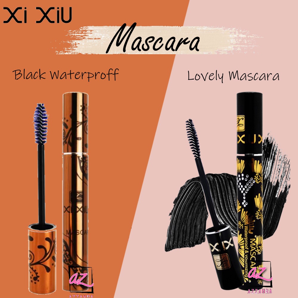 XI XIU Mascara Black | Maskara Lovely | Macara Divine Purple