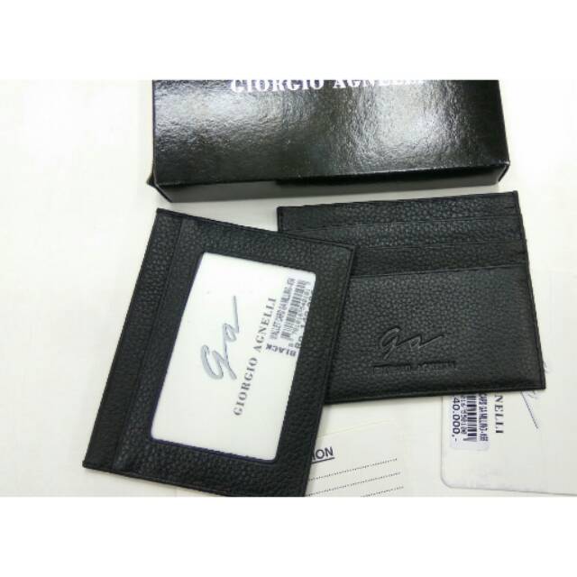 Holder card dompet kartu kulit orginal giorgio agnelli 655