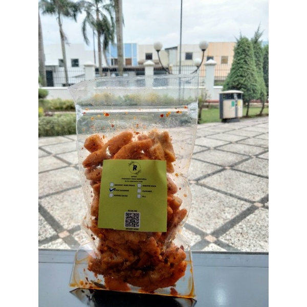 

stik basreng mini pedas 70gr #cemilan#kriuk#basreng#stik basreng