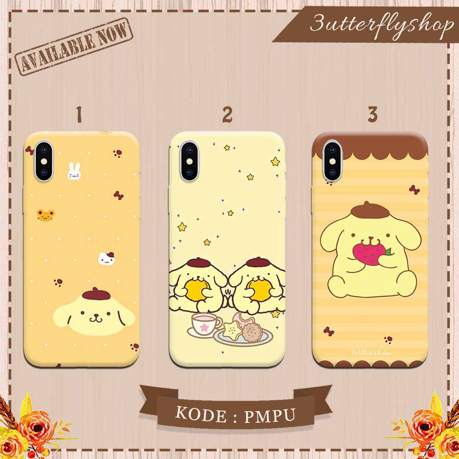 Pompompurin cartoon case Oppo Vivo Realme Redmi Xiaomi Samsung Iphone