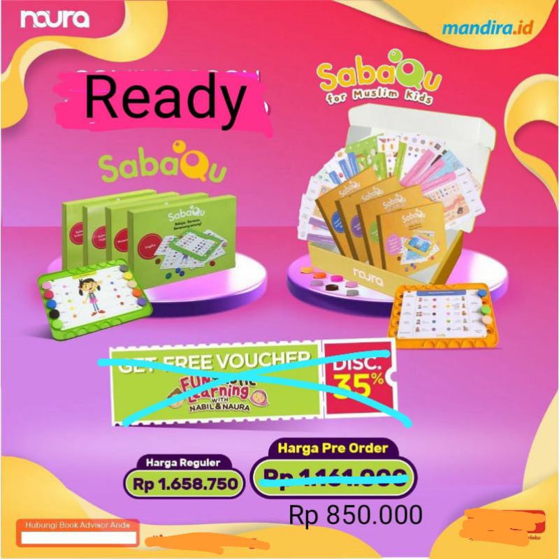 Sabaqu muslim + Sabaqu Kids paket bundle