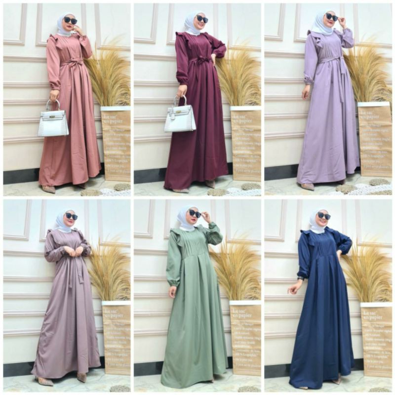 Rena Maxy, maxi dress, gamis, dress muslim, long dress,gamis muslim,gamis cantik,gamis murah,fashion