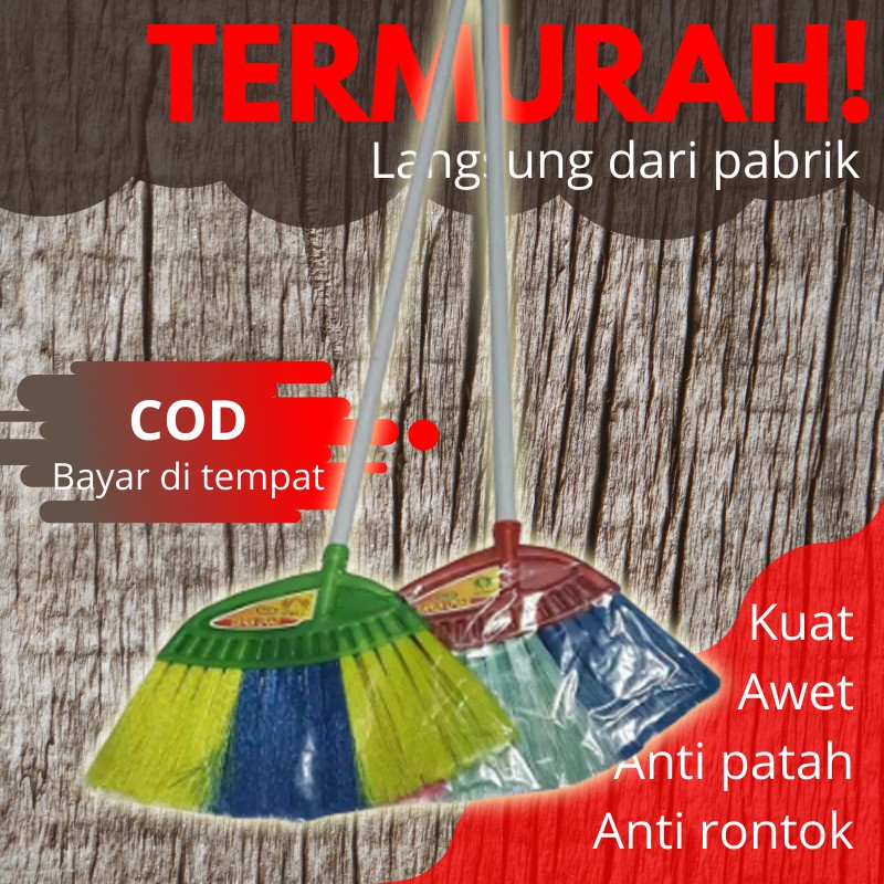 SAPU LANTAI / SAPU LANTAI NILON / SAPU SENAR / SAPU LANTAI SENAR MURAH / SAPU LANTAI SENAR BAGUS