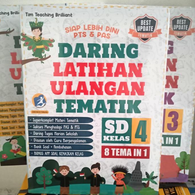 

BUKU TEMATIK KELAS 4 SD - DARING LATIHAN ULANGAN TEMATIK 8 Tema In 1