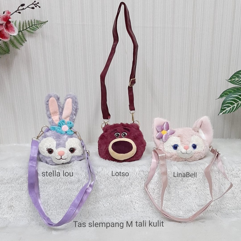 TOYSOPEDIA Tas Selempang Keropi Linabell Slingbag/tas Keroppi/Slempang Linabell