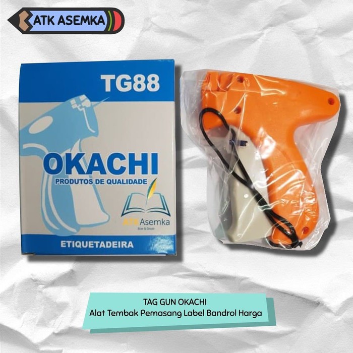 

TAG GUN OKACHI Alat Tembak Pemasang Label Bandrol Harga / HangTag Atk