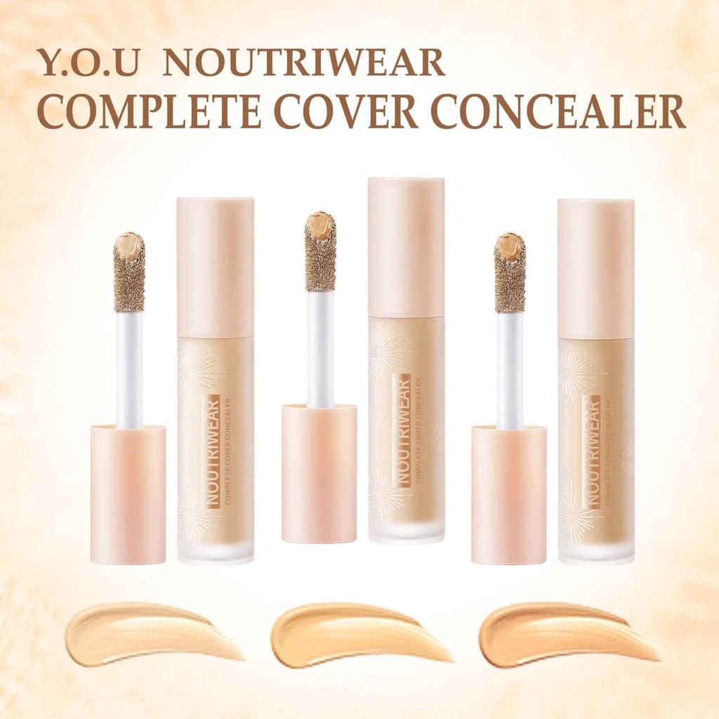 YOU Noutriwear The Gold One Instant Skin Corrector [All-day Light Wear Concealer with Tea Tree Oil] Original