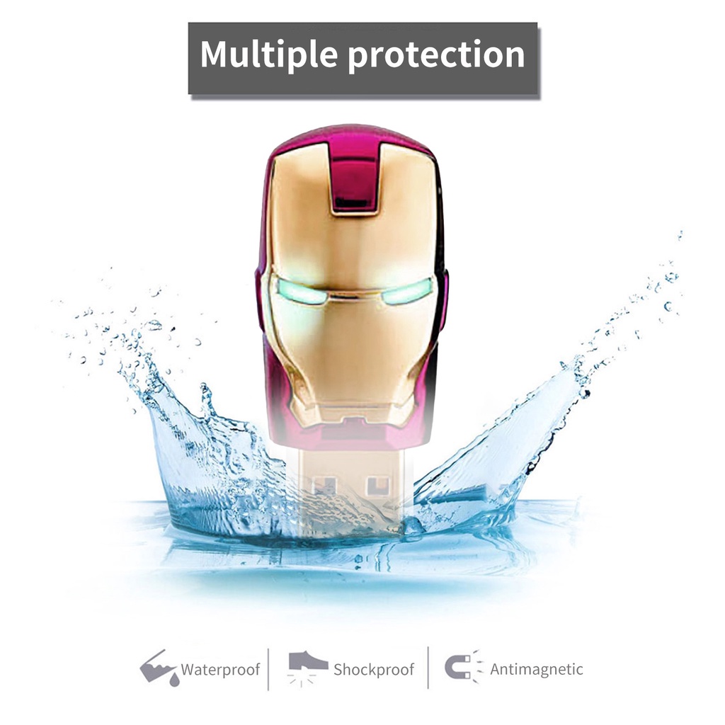 Pena Drive X-rays 512G 1T 2T Usb 2.0 Hard Flash Memory Stick Bahan Metal Tahan Air Untuk Speaker