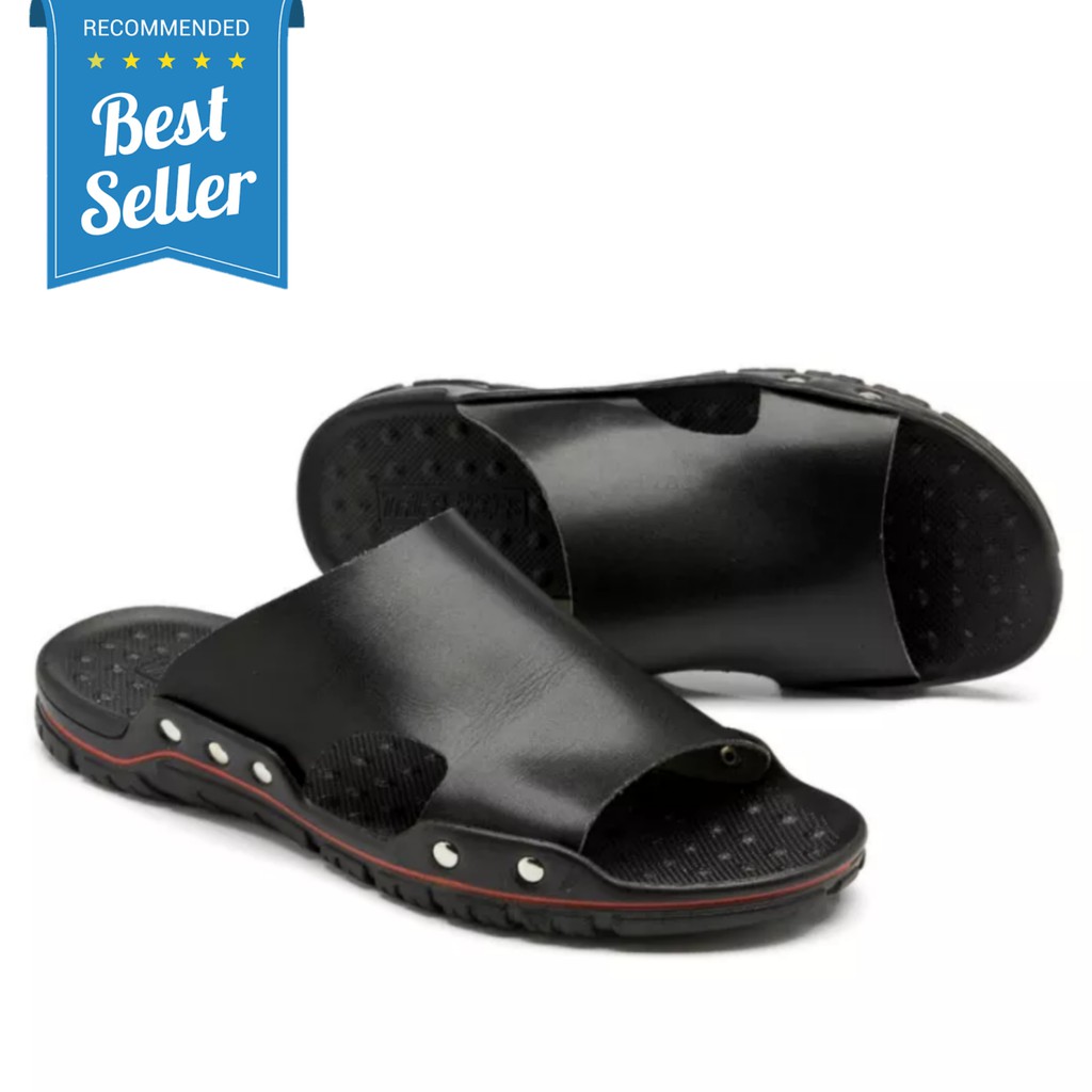 LUTTON - sandal pria tahan air - SANDAL SLOP TRES-5