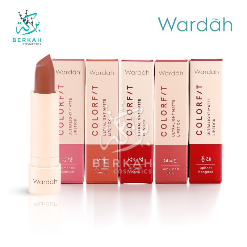 Wardah Colorft Ultralight Matte Lipstick Korea 3,6gr