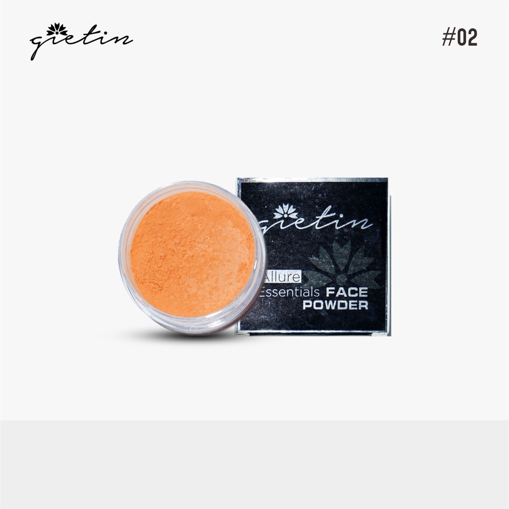 BPOM GIETIN ALLURE ESSENTIALS FACE LOOSE POWDER BEDAK TABUR GT06 [Emperor]