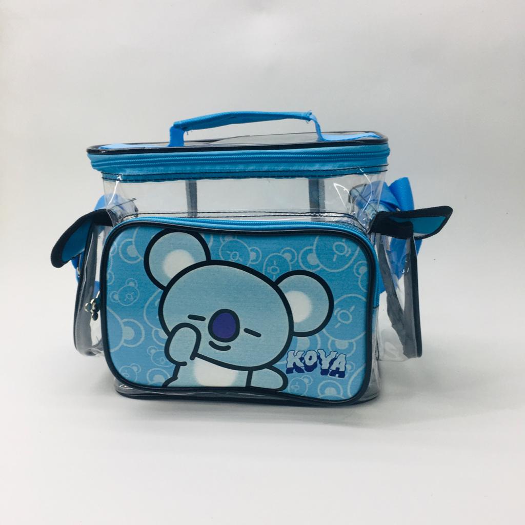 SHOWME TAS MAKAN ANAK SEKOLAH / TAS MIKA / BINGKISAN / ULANG TAHUN / GOODIEBAGS / TAS RENANG / TAS BOTOL AIR / TAS BABY / KARAKTER BIRU PINK KUNING BTS