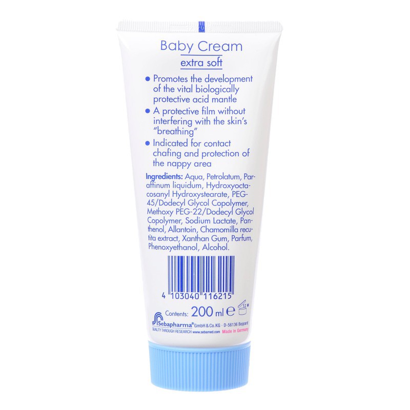 Sebamed Baby Cream Extra Soft Krim / Lotion Bayi - 200 ml