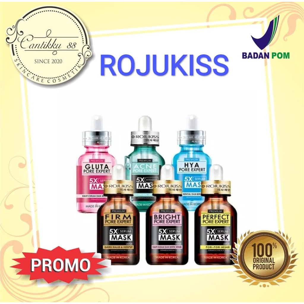 Rojukiss 5x serum mask korea