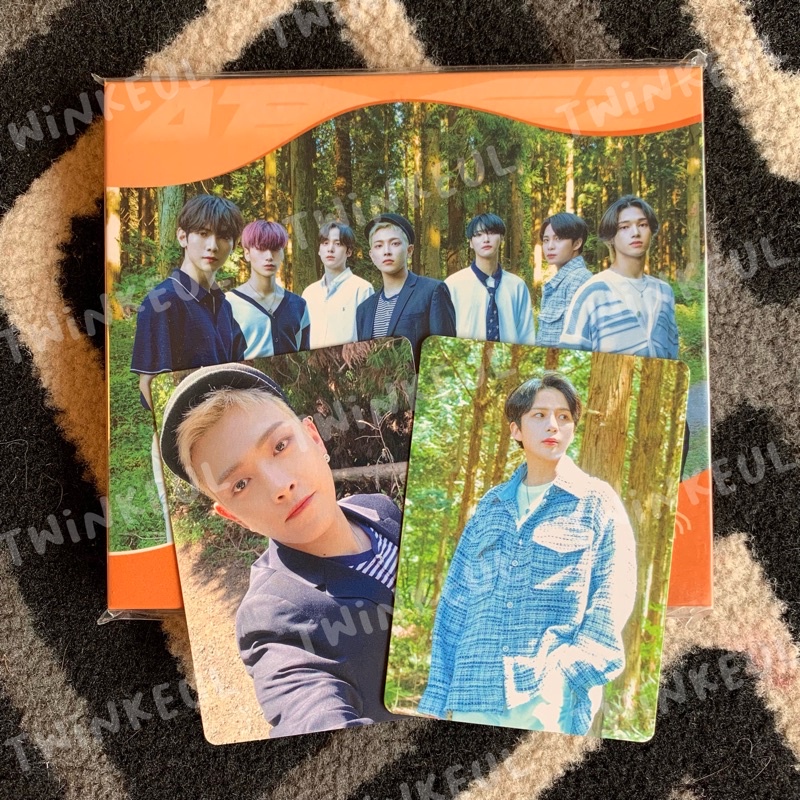 ATEEZ DREAMERS ATINY VER ALBUM JAPAN HONGJOONG JONGHO PHOTOCARD SET