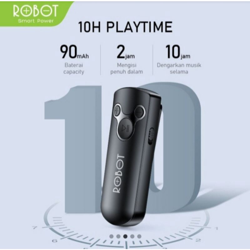 ROBOT RS10 Small &amp; Portabel HD Sound Quality Audio Receiver with