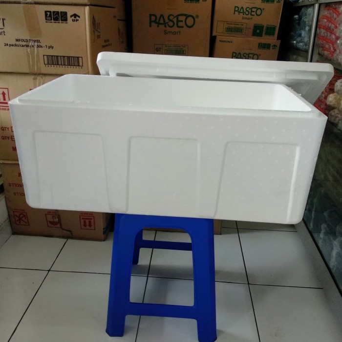 

Styrofoam Box Kotak Sterofoam AG75 Stereofoam Box ikan P: 75 cm , L : 42 cm, T : 29 cm